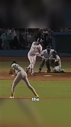 Kirk Gibson's Impossible World Series Home Run ⚾🔥