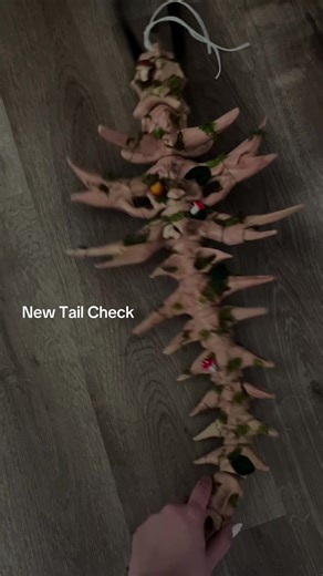 I need 3-D printed tail for my new upcoming skull dog :D the pattern for the tail was by @noyra #fursuitmaker #tail #skeleton #furryfandom #cosplay