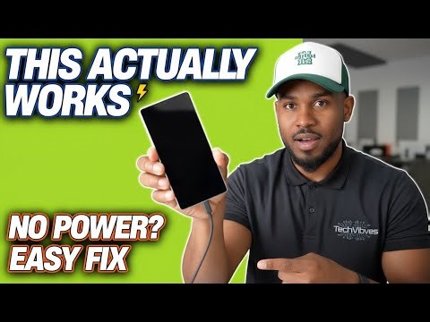 Phone Not Turning On and No Power Light – Easy Fix That Works in Minutes