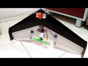 How to make RC Airplane flying wing overview