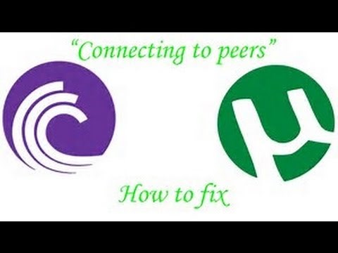 How to fix uTorrent "Connecting to peers red colour" Problem + with proof