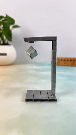 3.7M views · 14K reactions | Step-by-Step Floating Magnets Sculpture #magnetcraft #scienceart #diyproject #fblifestyle | paper craft ideas | Facebook