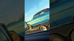 Dodge Ram Truck Pullin Chevy Donk on 24's Gold Daytons