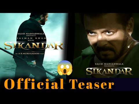 Sikandar Trailer | Sikandar Official Trailer | Sikandar First Look | Salman Khan"
