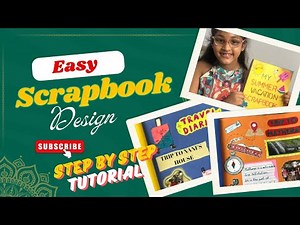 DIY Idea For Summer Vacation Scrapbook☀️🏖️ How to Make Summer Vacation Scrapbook! Vacation Journal