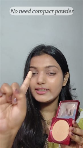 difference of compact powder and loose powder#shorts