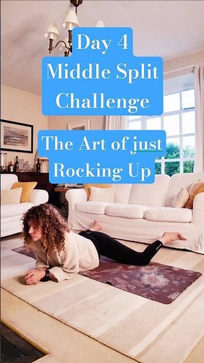 Middle Split Challenge | Workout Consistency & Flexibility Drills #flexibility #hamstrings #yoga