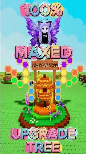 100% MAXED OUT the Upgrade Tree in Grow a Garden 🌱🔥
