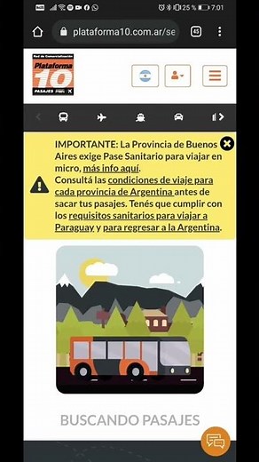 CÓMO comprar PASAJES de BUS por internet en 2022 🚍 Comprar pasaje en MICRO en Plataforma 10 🚌
