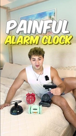 I Bought the 4 MOST Annoying Alarm Clocks!! 😱 #shorts #alarmclock