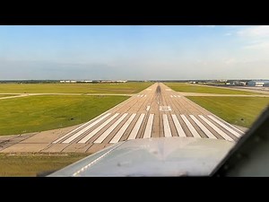 Piper PA28 Warrior Approach and Landing into New Century Air Center