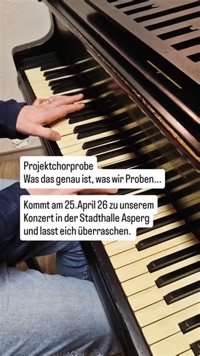 Asperger Töne & Friends – Konzertankündigung Am 25. April 2026 wird die Stadthalle Asperg zur Bühne für einen besonderen Abend: Asperger Töne laden ein – und bringen spannende musikalische Gäste mit! Wer genau? Lasst euch überraschen. Einlass: 18:00 Uhr | Beginn: 19:00 Uhr Mehr Infos bald auf www.asperger-töne.de #aspergertöne #aspergertöneandfriends #konzert2026 #chorlive | Asperger Töne