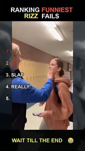 Ranking the Funniest Rizz Fails 🤣 #shorts