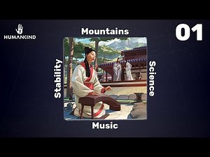 Four Pillars of Zhou | Max Difficulty Huge Map Humankind Let's Play #01