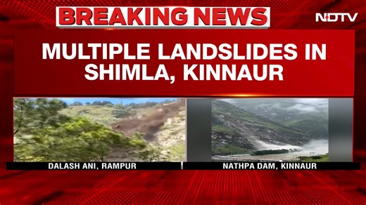 6.5K views · 85 reactions | Massive Landslides In Himachal Pradesh's Shimla And Kinnaur Districts | NDTV | Facebook