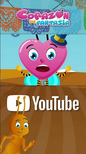 ¿Te sabes la cucaracha? #corazondefantasia #shortsinfantil #lacucaracha #musicainfantil #niños