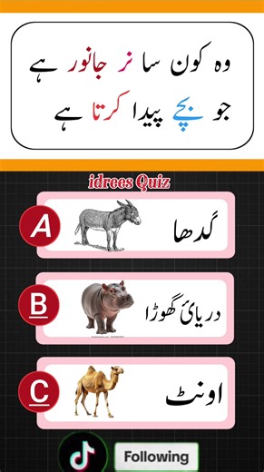 Ultimate Urdu General Knowledge Quiz Challenge