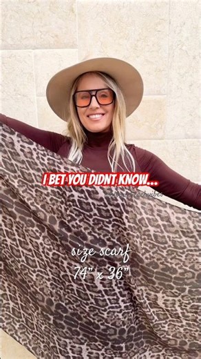 Here’s a fun poncho that you can make from a scarf! #scarf #diyfashion #fashionhacks