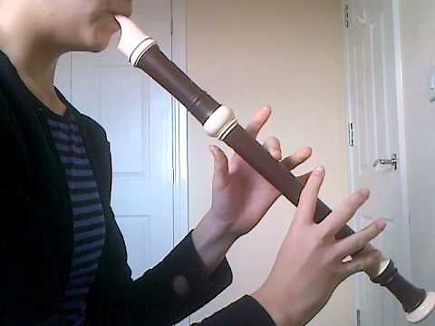 Scarborough fair descant treble tenor recorder