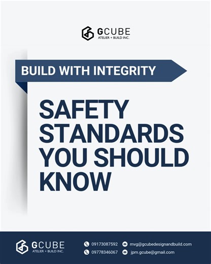 A home or building is built that way through strict standards and continuous inspection. Every structure in the Philippines must follow the National Building Code (P.D. 1096), which governs everything from structural integrity and electrical systems to fire safety and sanitation. Before a project even begins, a Building Permit and locational clearance are required to ensure the site and design meet government standards. At G Cube, we strictly adhere to these legal and technical standards, ensuri