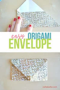 The Easy Way to Fold a Paper Envelope
