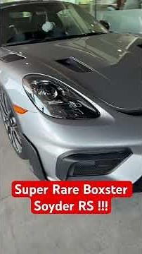 2023 Porsche 718 Boxster Spyder RS Walkaround | 17-Year-Old’s Dream Car at Irvine Porsche!