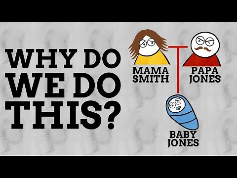 Why Do Children Take Their Fathers' Last Name?