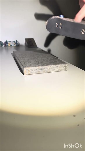 Same trick,3 different setups #fingerboard #diy #fingerboarding