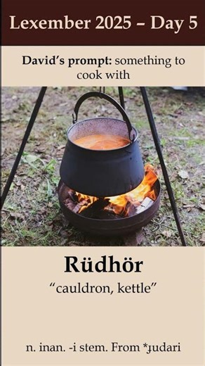 Lexember Day 5 - Something to Cook With