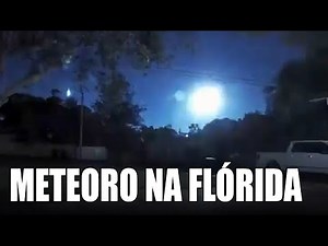 Fireball Meteor EXPLODES Over Florida in the US on April 12, 2021