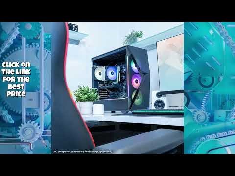 iBUYPOWER Slate MESH Gaming PC: Core i7 14700F, RTX 4060 & 32GB DDR5 RGB Performance