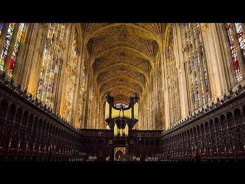 Chapel of the King's College Cambridge University (English Gothic)