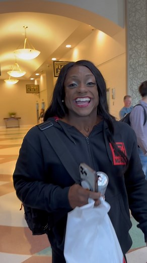 54K views · 65 reactions |  Champion vibes only: Celebrating our 4x Ms. Olympia’s incredible win and meeting the sweetest cheerleader, her mom.  To more victories ahead!  ☣️ #MutantNation #BornHardcore #FemaleBodybuilding #AndreaShaw | Mutant | Facebook