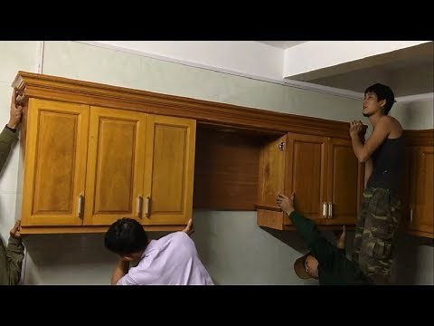 Woodworking Projects Modern - How To Build & Installation Complete Kitchen Cabinets Wall Mounted #2