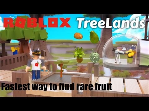 Roblox: TreeLands: How to quickly find and grab rare fruits!