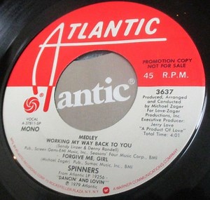 Spinners - Medley: Working My Way Back To You / Forgive Me, Girl
