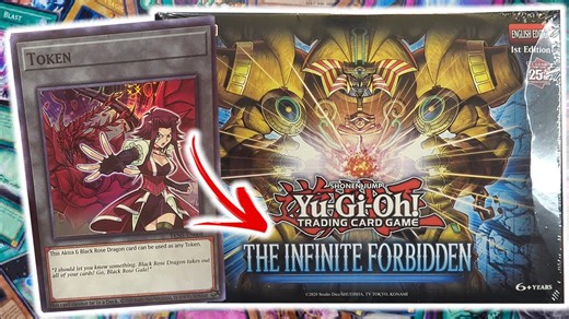 New Yu-Gi-Oh! Tokens Revealed – Infinite Forbidden Mini Boxes Unboxing