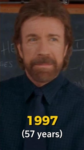 The Evolution of CHUCK NORRIS (1960-2026) 🕊️ #chucknorris #evolution #foreveryoung
