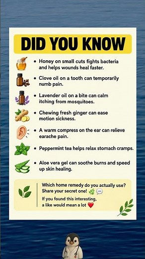 7 Natural Home Remedies for Common Ailments 🌿 | Simple Everyday Health Tips