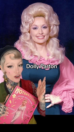 Erin Parsons on Instagram: "@dollyparton “Behind The Seams”. Her new book reveals wigs and homemade #beautysecrets !"