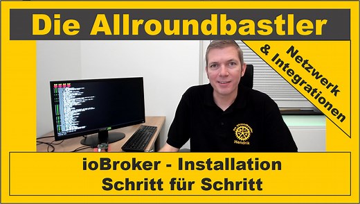 ioBroker-Installation auf dem Raspberry Pi - Die Allroundbastler - Loxone Fachhändler, Onlineshop und mehr