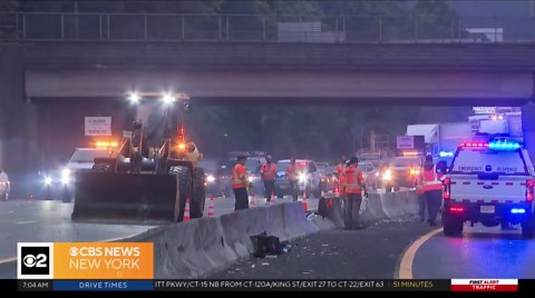 Overturned truck causes heavy delays on I-80 in New Jersey