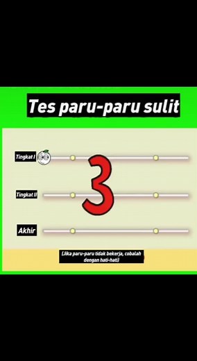 Tes Kesehatan Paru-Paru Sederhana