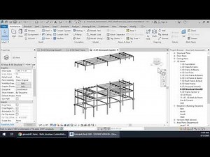 Exploded Structural Axonometric SP20 SteelFrame