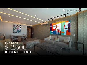 Costa del Este Panama Apartment for Rent $2,500 | Modern 3-Bedroom Condo