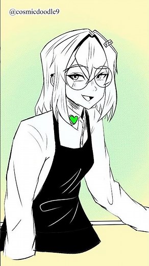 Harlequin's little Blush💚 #harlequin #thefreakcircus #art #ytshorts #tfc #visualnovel #pierrot