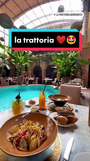 Experience Romantic Dining at La Trattoria Marrakech