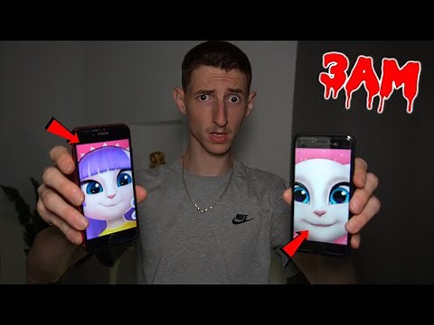 NE JAMAIS JOUER AVEC TALKING ANGELA ET TALKING ANGELA 2 à 3H DU MATIN ! (EFFRAYANT)
