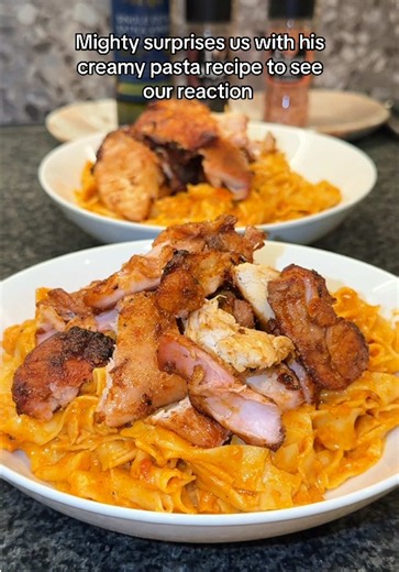 Mighty's Creamy Pasta Recipe Surprise — Watch the Reaction