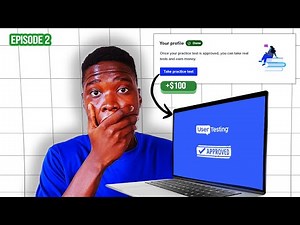 PRACTICE TEST - HOW TO PASS THE PRACTICE TEST AND MAKE MONEY ONLINE | USERTESTING PART- 02